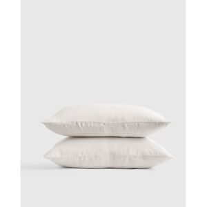 Quince Home European Linen Sham Set Sand Bedding King